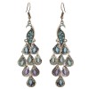 Fashion Metal Simple Peacock Earrings Nhsc301762