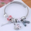 Fashion Metal Simple Diamond Swan Multielement Bracelet Nhsc312260