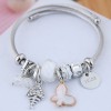 Fashion Diamond Fish Bone Butterfly Multielement Bracelet Nhsc312263