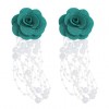 Exquisite Rose Pearl Earrings Nhsc318593