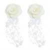 Exquisite Rose Pearl Earrings Nhsc318593