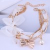 Korean Fashion Simple Lace Bow Bracelet Nhsc321096