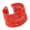 Fashion New Style Bohemian Rice Bead Open Bracelet Nhsc345591