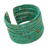 Fashion New Style Bohemian Rice Bead Open Bracelet Nhsc345591