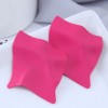 Fashion Metal Fluorescent Color Geometric Earrings Wholesale  Nhsc363727