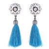 Fashion Metal Bright Tassel Earrings Wholesale  Nhsc363728