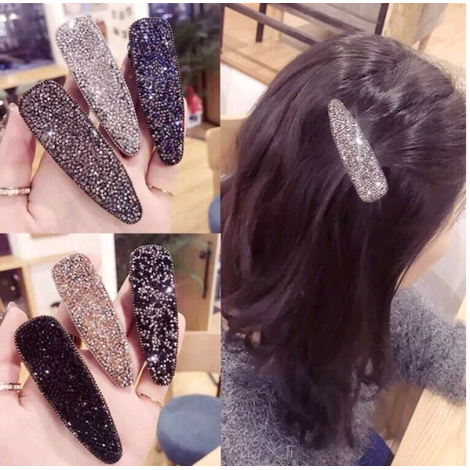Korean Fashion Bright Water Drop Side Clip Wholesale  Nhsc366517