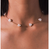 Toppinggoods Jewelry Wholesale Heartshaped Pearl Short Necklace Nhsc374281