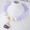 Toppinggoods Jewelry Wholesale Simple Glass Crystal Stone Ceramic Lucky Cat Bracelet Nhsc378623