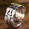 Toppinggoods Jewelry Wholesale Retro Simple Tropical Fish Open Metal Ring Nhsc378634