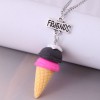 Toppinggoods Jewelry Korean Contrast Color Ice Cream Necklace Wholesale Nhsc378652