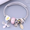Wholesale Jewelry Fashion Metal Bee Pendant Metal Bracelet Toppinggoods  Nhsc383160