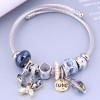 Toppinggoods Wholesale Jewelry Fashion Metal Butterfly Love Water Drop Pendant Bracelet Nhsc383194