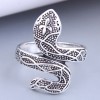 Toppinggoods Wholesale Jewelry Retro Auspicious Carved Snake Alloy Ring Nhsc385125
