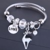 Toppinggoods Wholesale Jewelry Fashion Metal Letter Deer Pendant Bracelet Nhsc387973