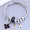 Wholesale Fashion Fourleaf Dshaped Multielement Pendant Bracelet Toppinggoods  Nhsc391391