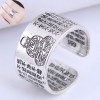 Wholesale Jewelry Retro Lettering Opening Ring Toppinggoods Nhsc391472