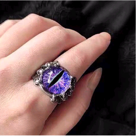 Wholesale Jewelry Purple Devils Eye Opening Ring Toppinggoods Nhsc391475
