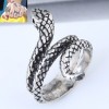 Wholesale Jewelry Retro Spiral Snake Shape Ring Toppinggoods Nhsc391482