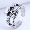 Wholesale Jewelry Retro Skull Hollow Open Ring Toppinggoods Nhsc391484