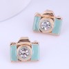 Wholesale Fashion Cute Camera Stud Earrings Toppinggoods  Nhsc400727