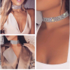Wholesale Simple Multirows Flash Diamond Necklace Toppinggoods  Nhsc400800