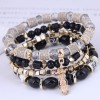Wholesale Fashion Metal Owl Candy Beads Multilayer Bracelet Toppinggoods  Nhsc400994