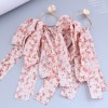 Retro Metal Round Bow Fabric Earrings Wholesale Toppinggoods Nhsc404233