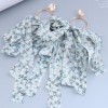 Retro Metal Round Bow Fabric Earrings Wholesale Toppinggoods Nhsc404233