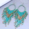 Bohemian Style Beaded Tassel Earrings Wholesale Toppinggoods  Nhsc406805