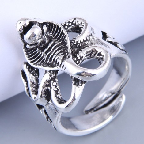 Retro Snake Opening Alloy Ring Wholesale Toppinggoods  Nhsc409513