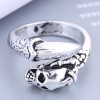 Retro Simple Skull Alloy Open Ring Wholesale Toppinggoods  Nhsc409525