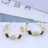 Korean Fashion Four Leaves Alloy Stud Earrings Wholesale Toppinggoods Nhsc410663