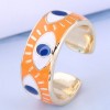 Korean Real Gold Plated Contrast Eyebrow Opening Ring Wholesale Toppinggoods  Nhsc412854