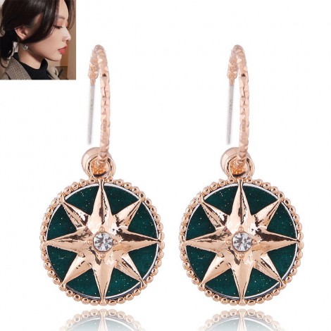 Fashion Stars Alloy Diamond Earrings Wholesale Toppinggoods  Nhsc414810