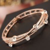 Simple Flash Diamond Geometric Cross Bracelet Wholesale Toppinggoods  Nhsc414822
