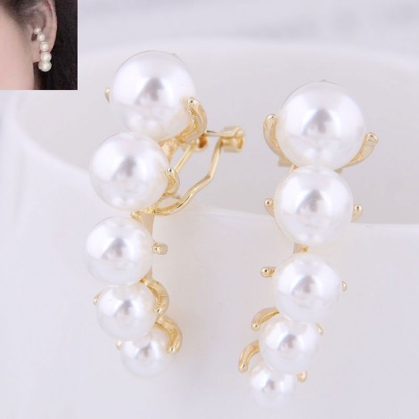 Korean Style Pearl Ears Buckles Wholesale Toppinggoods  Nhsc426524