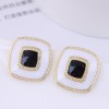 Ol Square Hit Color Earrings Wholesale Jewelry Toppinggoods Nhsc429432