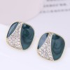 Ol Diamondstudded Square Earrings Wholesale Jewelry Toppinggoods Nhsc429435