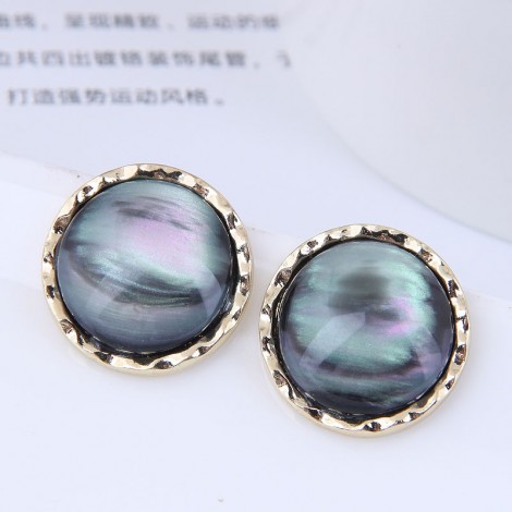 Korean Style Round Stud Earrings Wholesale Toppinggoods  Nhsc430164