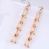 Fashion Simple Metal Chain Alloy Long Earrings Wholesale Toppinggoods  Nhsc430602