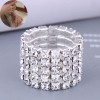 Korean Fashion Elastic Diamond Ring  Nhsc466539