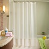 Transparent shower curtain bathroom hanging curtain PEVA plain color waterproof thickened Hotel solid color bathroom curtain gray curtain customization