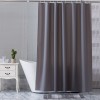 Transparent shower curtain bathroom hanging curtain PEVA plain color waterproof thickened Hotel solid color bathroom curtain gray curtain customization