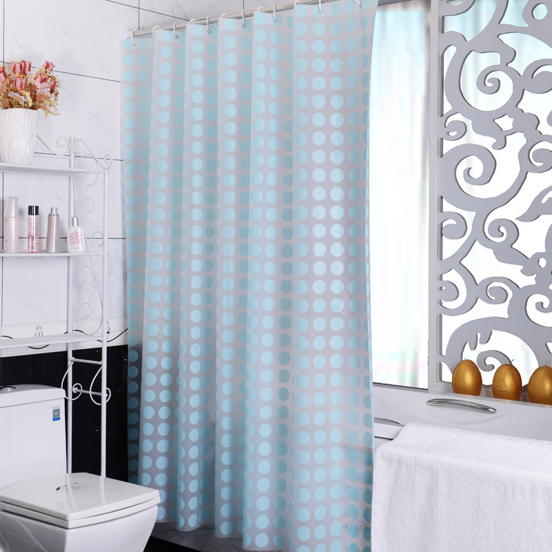 Modern simple shower curtain PEVA waterproof shower curtain toilet waterproof curtain bathroom door curtain partition customization