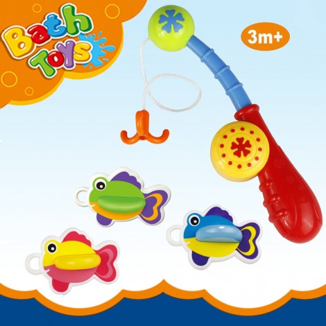 Summer children's water toys, fishing nets and fishing suits, bathing and bathing, hand-eye coordination, parent-child interaction