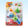 Summer children's water toys, fishing nets and fishing suits, bathing and bathing, hand-eye coordination, parent-child interaction