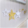 Hollow out stars 7 a set of pendant Christmas decorations new year Christmas decorations wedding Pentagram Ceiling Pendant