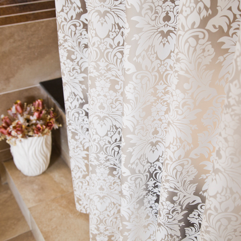 PEVA waterproof and mould proof thickened shower curtain plastic shower curtain waterproof Hotel curtain toilet curtain