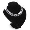 Teddy Bago fighting dog bully gold chain small and medium-sized dog collar pet Necklace accessories